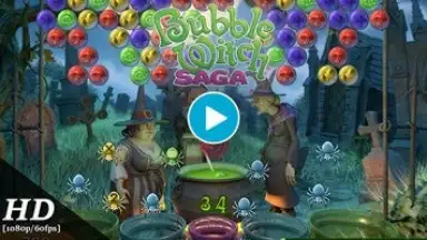 Screenshot von Bubble Witch Saga 1