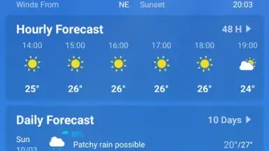 Screenshot von Local Weather Forecast 4