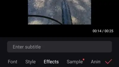 Screenshot von DJI Mimo 25