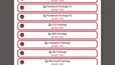 Screenshot von BD NET VPN 9