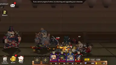 Screenshot von Tiny Samurai Showdown 16