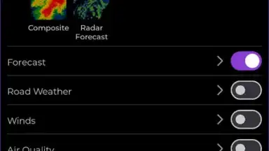 Screenshot von MyRadar Weather Radar 16