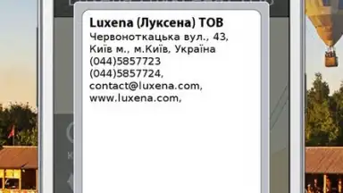 Screenshot von NavLux 4
