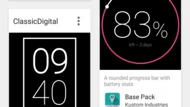 Screenshot von KWGT Kustom Widget Maker 7