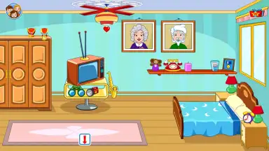Screenshot von My Town Grandparents House 2