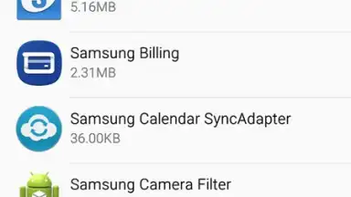 Screenshot von Samsung Accessory Service 3