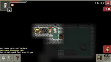 Screenshot von Pixel Dungeon ML 2