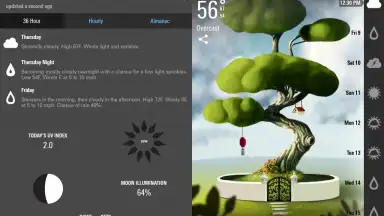 Screenshot von Weatherwise 3