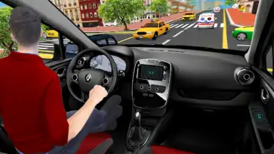 Screenshot von Taxi Games Driving Car Game 3D 2