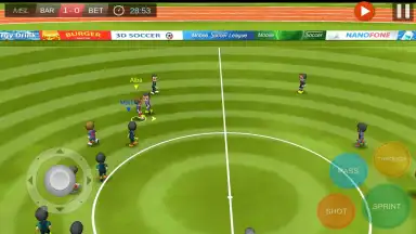 Screenshot von Mobile Soccer League 7