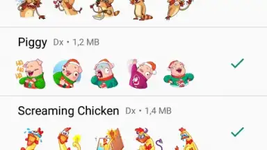 Screenshot von Stickers WhatsApp 1